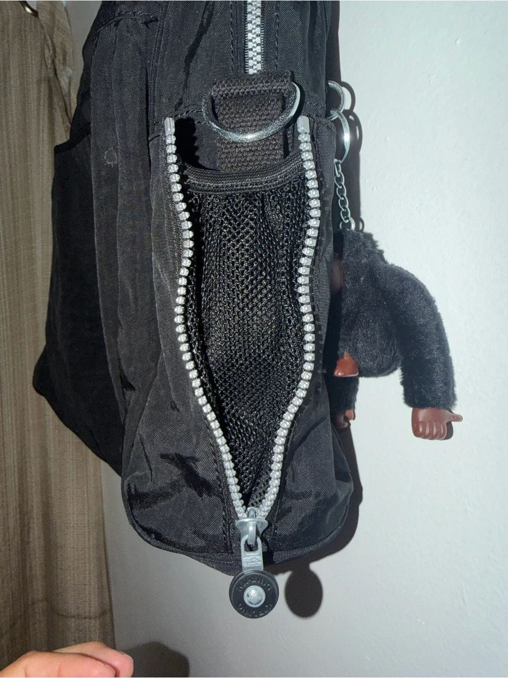 Kipling Black Alanna Diaper Bag